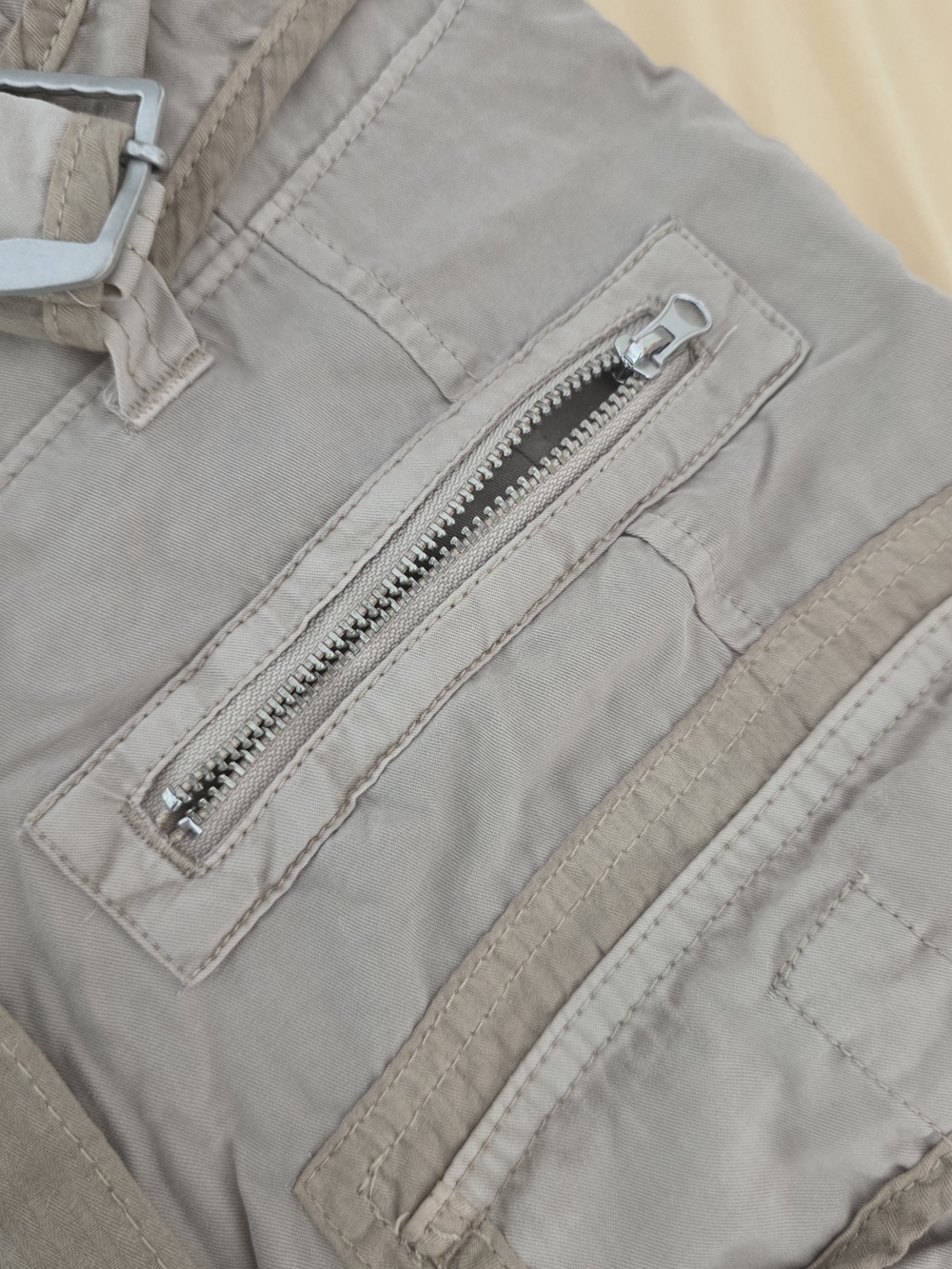 Free People Skirt The Feeling of Falling Utility Skirt, military-inspired, Cargo - Picture 9 of 16